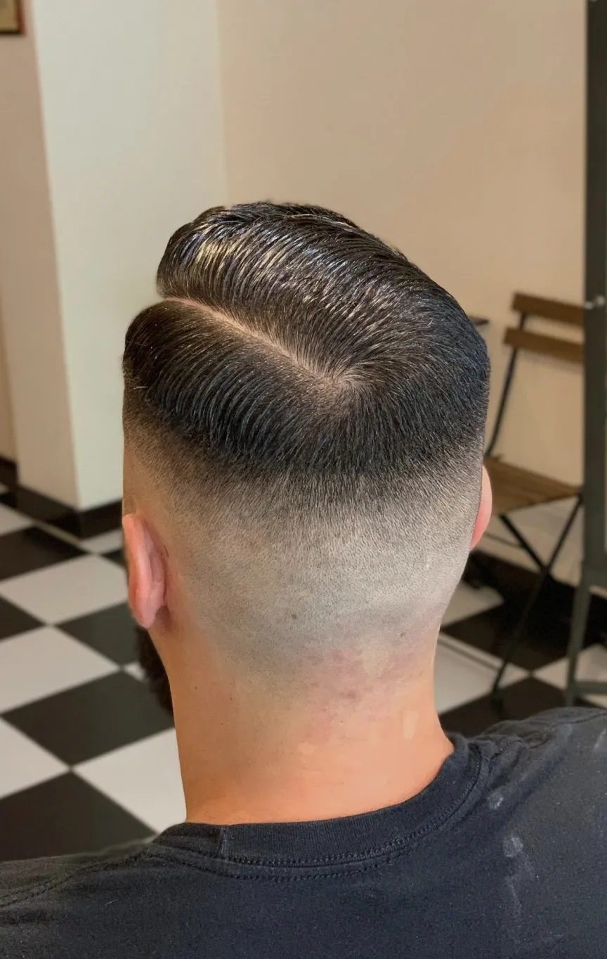 image of hairstyling service in progress